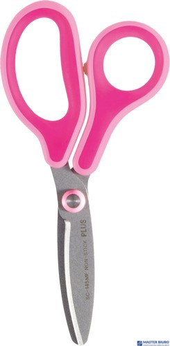 Nożyczki dziecięce CURVE KIDS SC-145MF różowe, 35064 PLUS