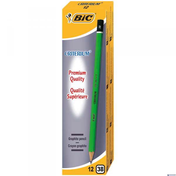 Ołówek bez gumki BIC Criterium 550 3B , 12szt. 857587