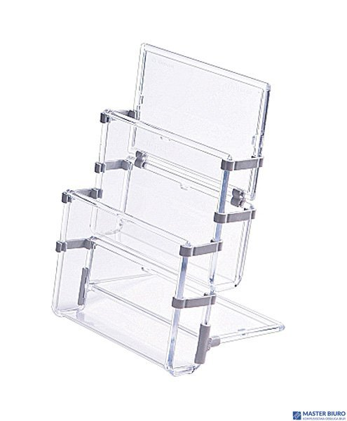 Stojak na ulotki A4 dwie kieszenie 0403-0019-00 PANTA PLAST