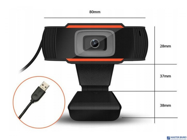 Kamera/kamerka internetowa DUXO WEBCAM-X13 1080P Full HD, redukcja szumu