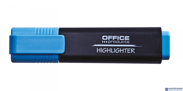 Zakreślacz fluorescencyjny OFFICE PRODUCTS, 1-5mm (linia), niebieski 17055211-01