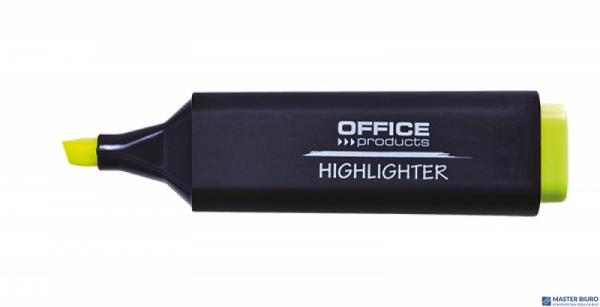 Zakreślacz fluorescencyjny OFFICE PRODUCTS, 1-5mm (linia), żółty 17055211-06