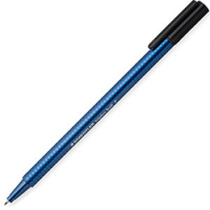 Długopis triplus ball, F, czarny, Staedtler S 437 F-9