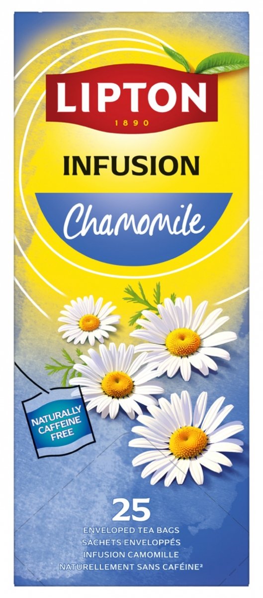 Herbata LIPTON Feel Good Selection, Relax, rumianek (25 kopert fol.)