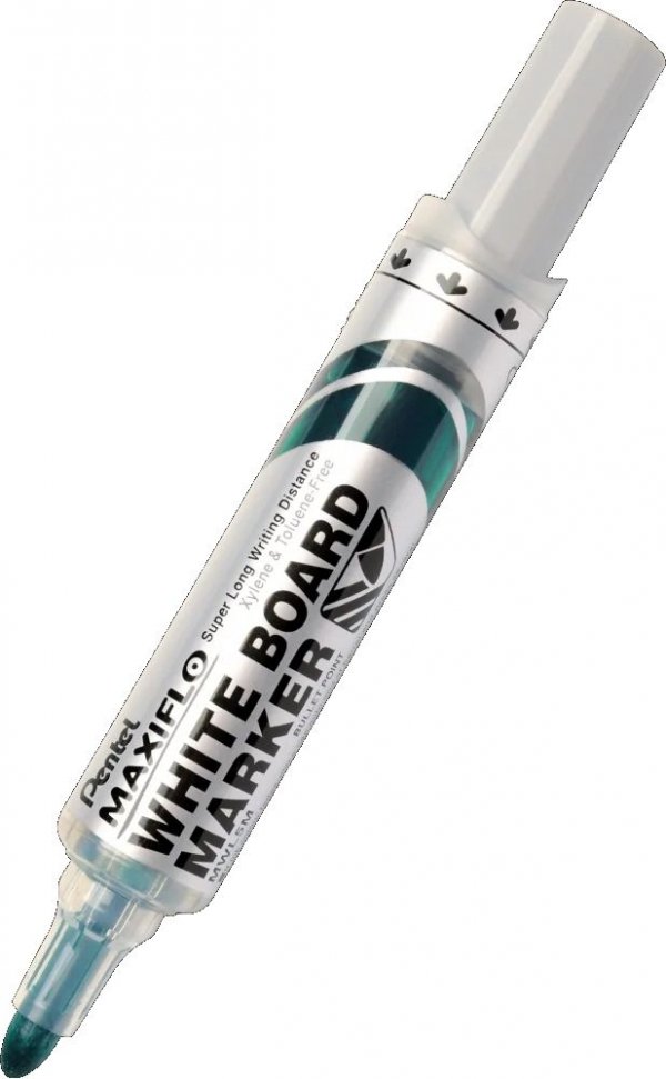 Marker do tablic suchościeralny gruby Maxiflo Pentel MWL5W zielony M suchościeralny WL5W-DX