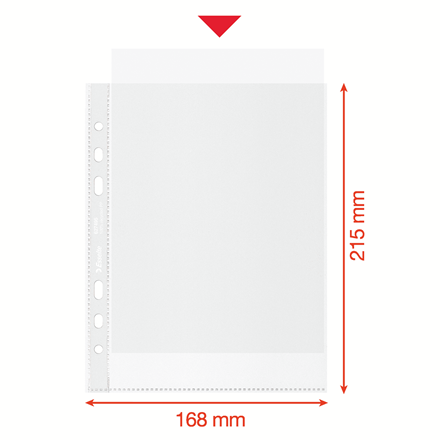 Koszulka groszkowa Recycled Premium PP 70 mic. A5, w kartonie, 100 szt. Esselte 627495