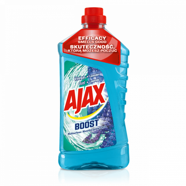 AJAX Płyn do mycia podłóg BOOST SODA 1l Lawenda *90221