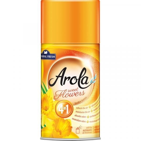 Wkład do odświeżacza AROLA 250ml słodkie kwiaty GENERAL FRESH