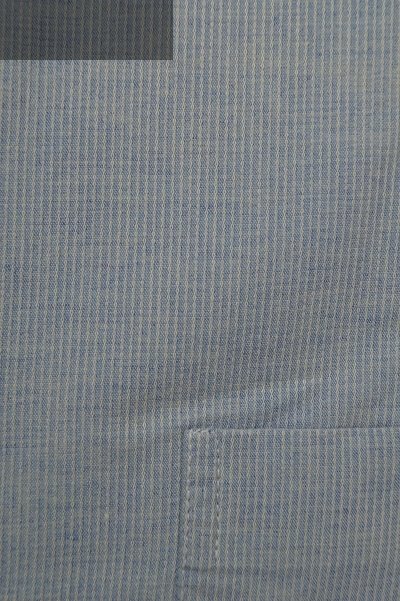 Koszula ze stójką niebieska slim