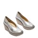 Czółenka Fly London YOZA 438 Silver Laminato P501438024