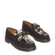 Półbuty Dr. Martens ADRIAN SNAFFLE  Black Long Napped Suede & Black/Beige Contrast Hair On 31895779