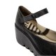 Czółenka Fly London BAWO 543 Black Mousse P501543001