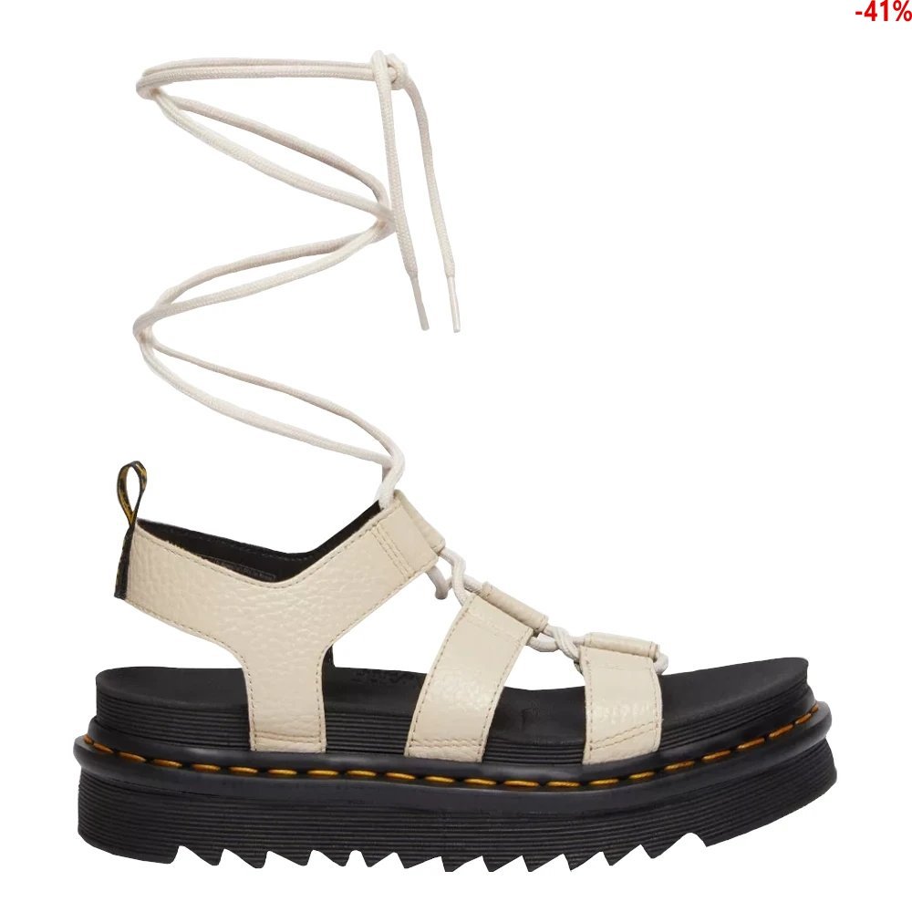 Sandały Dr. Martens NARTILLA Parchment Beige Milled Nappa 30764292
