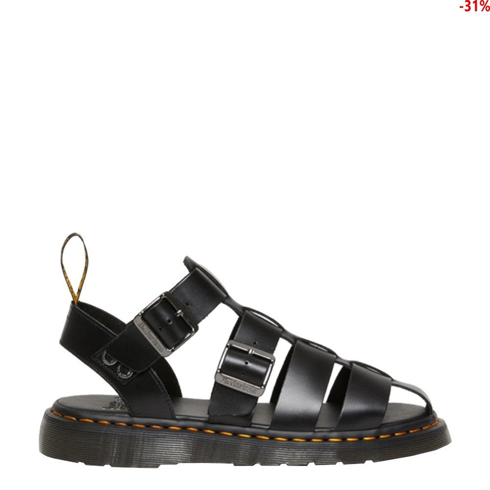【驚きの値段で】 GARIN Martens Dr. Sandały Black 30766001 Brando 靴