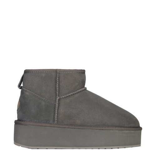 Buty Emu AUSTRALIA STINGER MICRO Flatform Charcoal W13082 Ocieplane