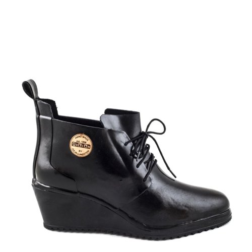 Kalosze Nokian LACE UP SHOE Black Ocieplane