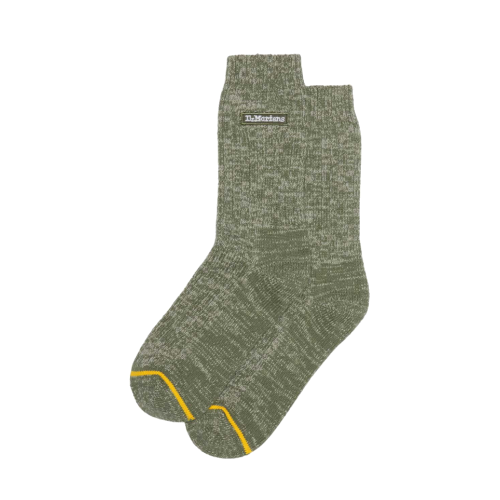 Skarpety Dr. Martens MERINO SOCKS Wool Blend Khaki AD060270
