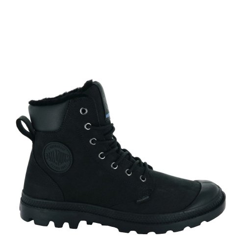 Trapery Palladium PAMPA SPORT CUFF WPS Black 72992-010 WATERPROOF Ocieplane