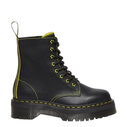 Buty Dr. Martens JADON II Neon Star Black Yellow Sendal Romario 27617002