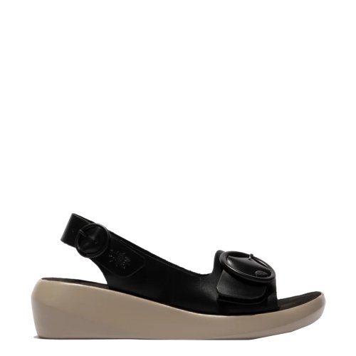 Sandały Fly London BERK 754 Black Brooklyn P144754013