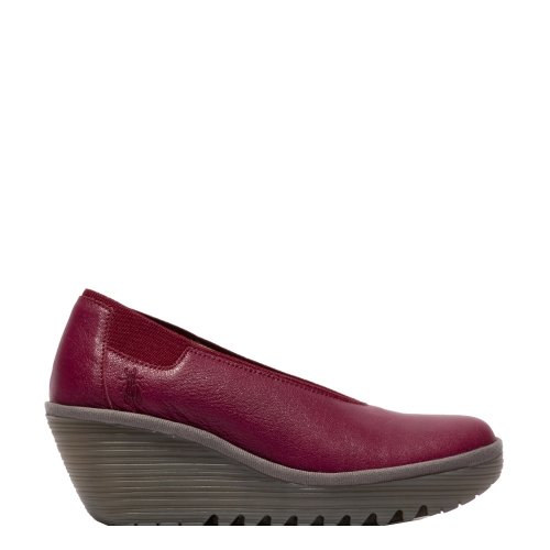Czółenka Fly London YOZA 438 Berry Mousse P501438023