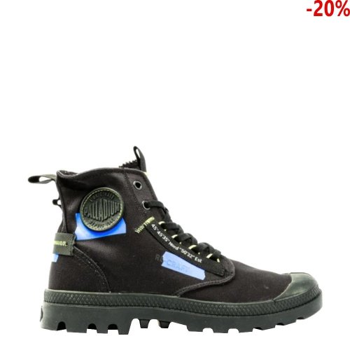 Buty Palladium PAMPA HI RE-CRAFT Black/Blue 77220-005
