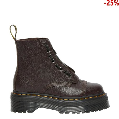 Buty Dr. Martens SINCLAIR Burgundy Milled Nappa 27338626