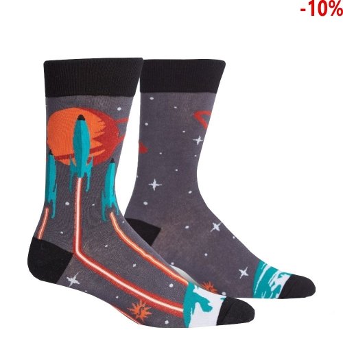 Skarpety męskie Sock It To Me Launch from Earth MEF0289