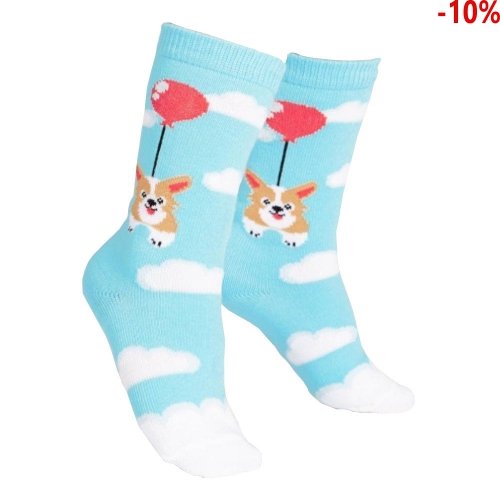 Skarpety niemowlęce Sock It To Me Pup, Pup, and Away TK0042