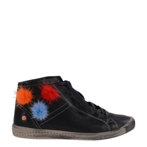 Botki Softinos ISLEEN Black Smooth Lea P900268046