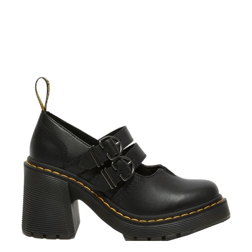 Półbuty Dr. Martens EVIEE MARY JANE Black Sendal 27371001