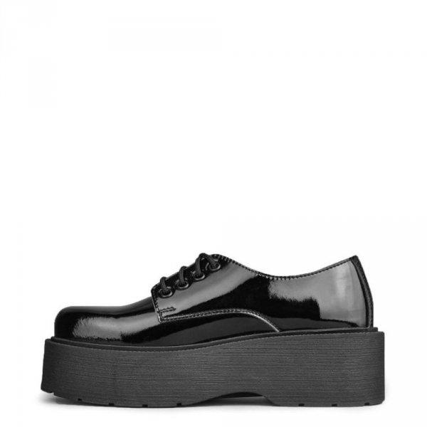 Półbuty Altercore SPELL VEGAN Black Patent
