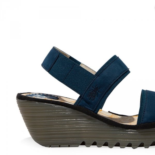 Sandały Fly London YACO 416 Blue Cupido P501416003