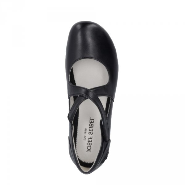 Półbuty Josef Seibel FIONA 72 Schwarz Glove 87272 971 100