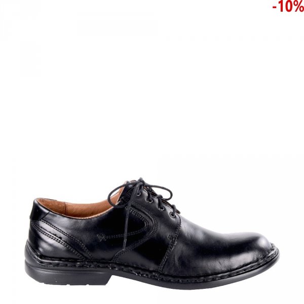 Półbuty Josef Seibel WALT Schwarz Roma 2720443600