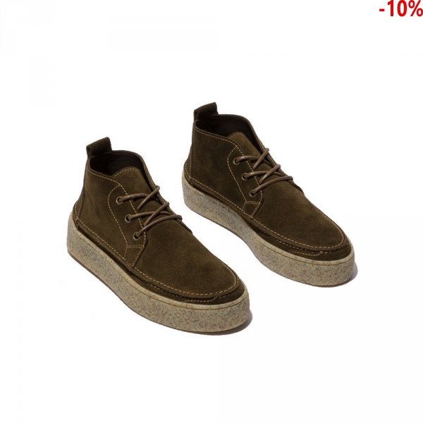 Półbuty Fly London ROLY 518 Sludge Oil Suede (Vegetal) P601518001