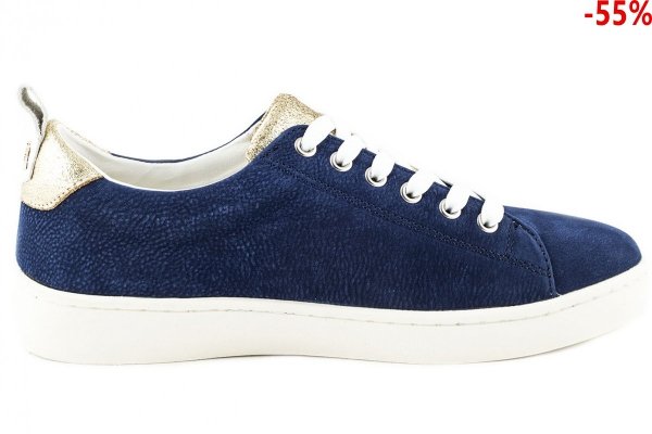 Trampki Fly London MACO 833 Blue Nubuk P143833004