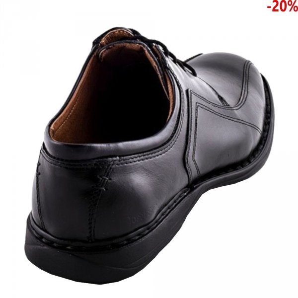 Półbuty Josef Seibel SPIKE Schwarz 3320643600