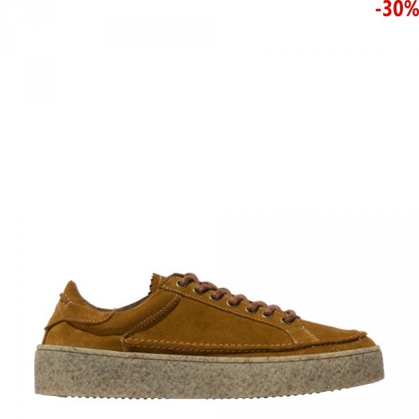Półbuty Fly London RONN 519 Tan Oil Suede P601519001