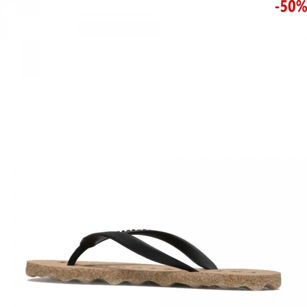 Klapki Asportuguesas BASE Natural Black P018049001
