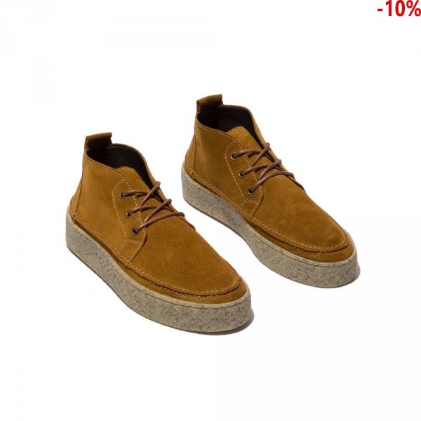 Półbuty Fly London ROLY 518 Tan Oil Suede (Vegetal) P601518002