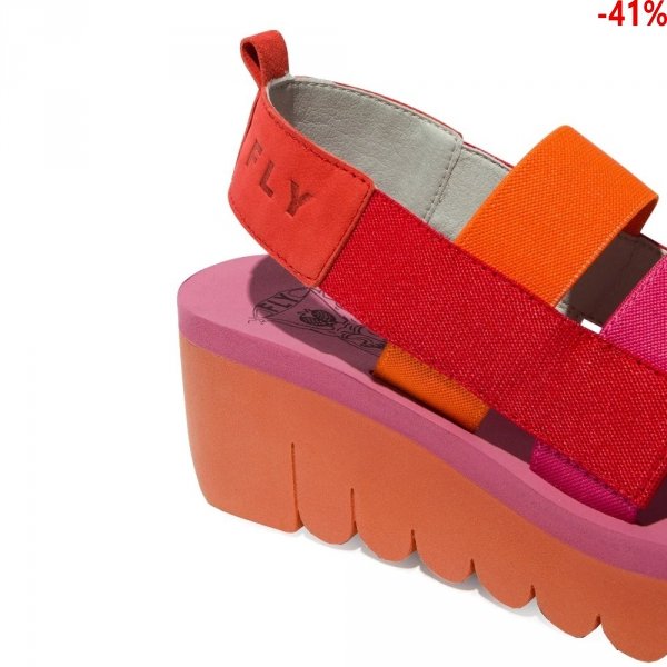 Sandały Fly London YERE 847 Multi Lila Cupido P144847002