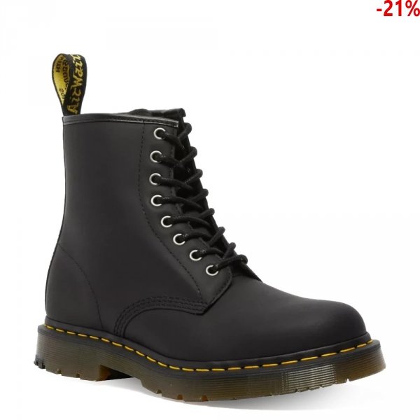Buty Dr. Martens 1460 Black Snowplow Waterproof 24039001 Ocieplane