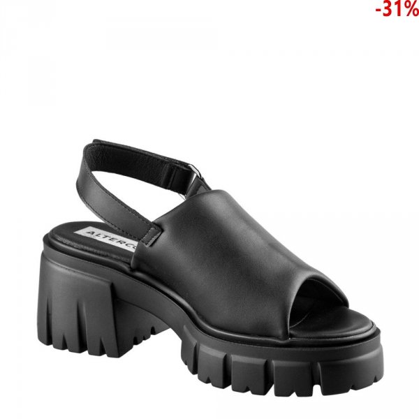 Sandały Altercore OPHELIA Black VEGAN