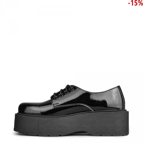 Półbuty Altercore SPELL VEGAN Black Patent