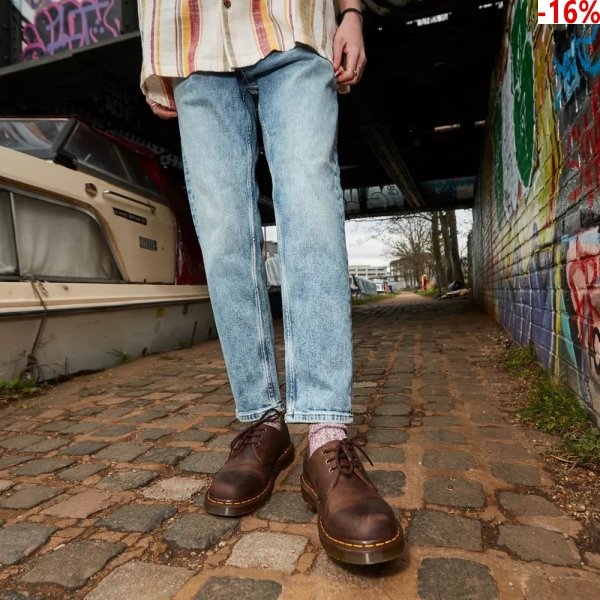 Półbuty Dr. Martens 1461 Dark Brown Crazyhorse 11838201