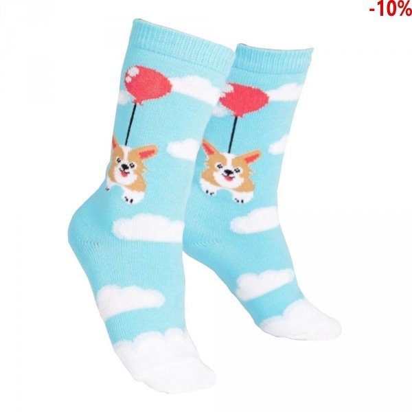 Skarpety niemowlęce Sock It To Me Pup, Pup, and Away TK0042