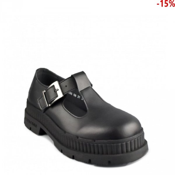 Półbuty Altercore BROOKE Black VEGAN