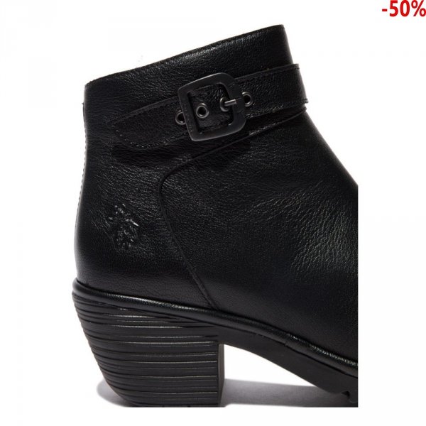 Botki Fly London WISP 342 Black Mousse P501342000