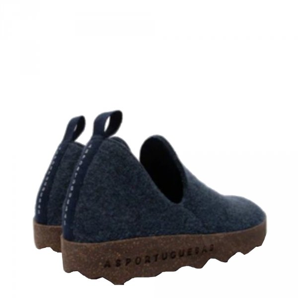 Buty Asportuguesas CITY L BlueTweed Felt P018003088
